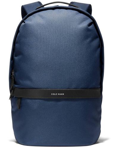 Cole Haan Go To Backpack Triboro Nylon - Blue
