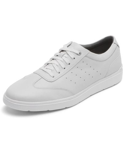 Rockport Total Motion Court T-toe Oxford - White