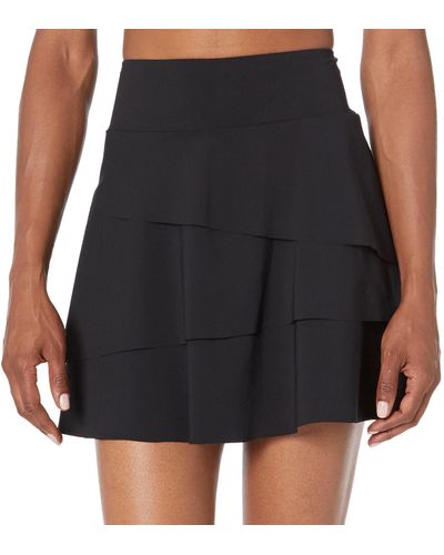 Gottex Standard Tutti Frutti Layered Skirt - Black