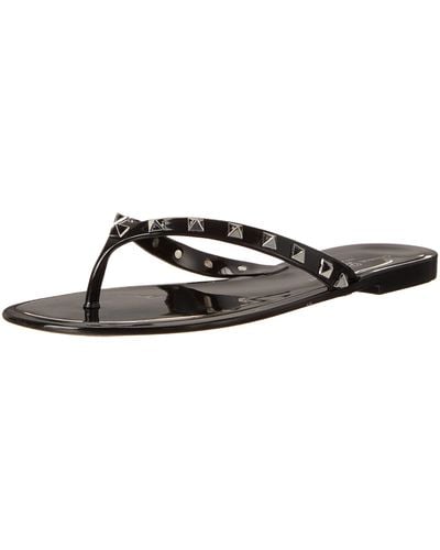 Black Sandals and flip-flops for Women | Lyst - Page 7
