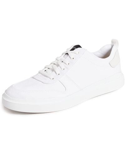 Cole Haan Mens Grandpro Rally Canvas Court Sneaker - White