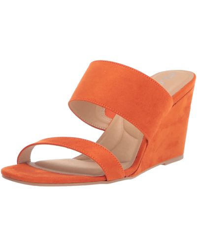 Chinese Laundry Cl By Fanciful Super Sd Wedge Sandal - Orange