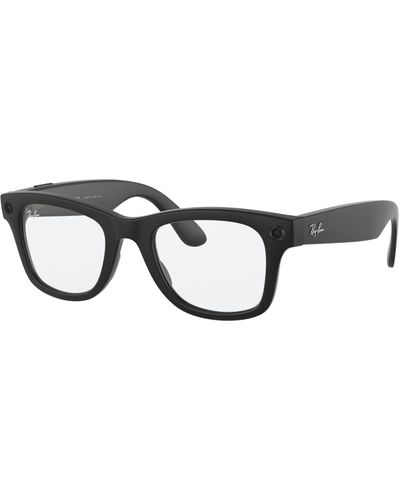 Ray-Ban Stories | Wayfarer Square Smart Glasses - Black