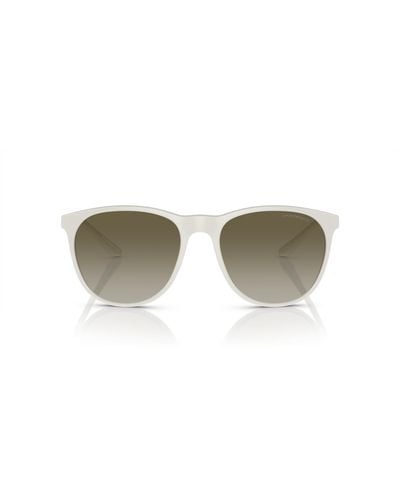 Emporio Armani Ea4210 Round Sunglasses - Black