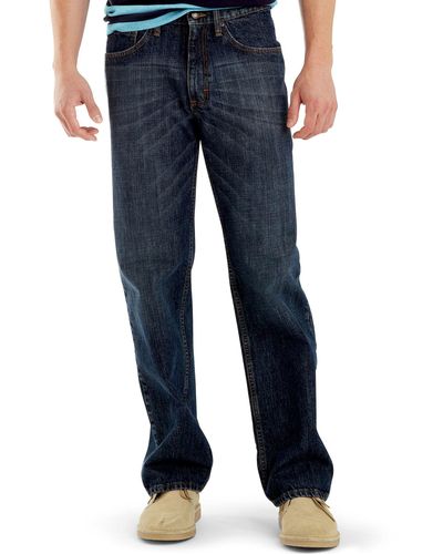 Lee Jeans Big & Tall Custom Fit Relaxed Straight Leg Jeans - Mehrfarbig