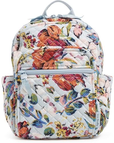 Vera Bradley Cotton Small Backpack - Multicolor