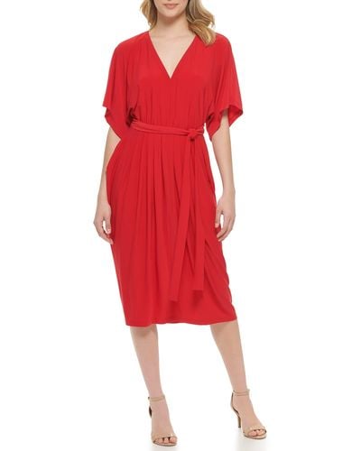 Tommy Hilfiger A1jj11a3-sca-4 Casual Night Out Dress - Red
