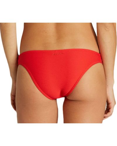 Billabong Tanlines Tropic Bikini Bottom - Red