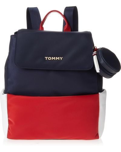 Tommy Hilfiger Payton Flap Backpack - Blue