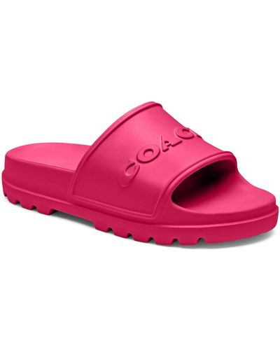 COACH Jesse Slide Sandal - Pink