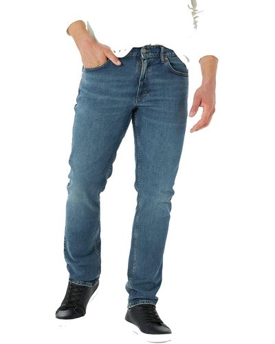 Lee Jeans Legendary Regular Fit Tapered Leg Jean - Blue