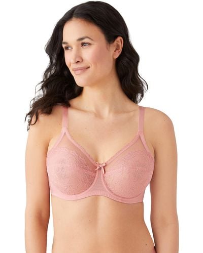 Wacoal Women's Awareness Unlined Full Figure Underwire Bra, Ivory