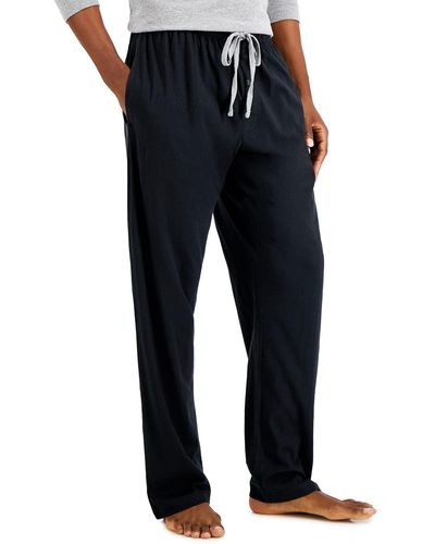 Real Essentials Mens 4Pack Cotton Sleep Pants Sizes S2XL Mens Pajamas   Walmartcom