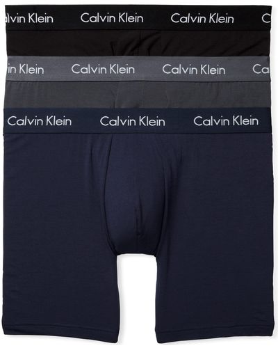 Calvin Klein Micro Modal Trunk - Blue