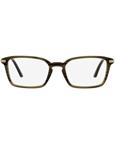 Brooks Brothers Bb2047 Rectangular Prescription Eyewear Frames - Black