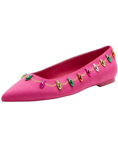 Katy Perry The Hollie Christmas Flat Ballet - Pink