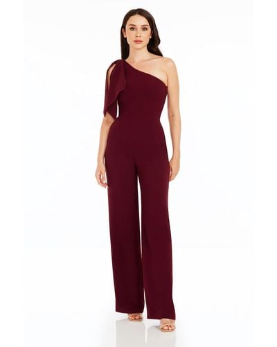 Dress the Population Tiffany Jumpsuit - Red