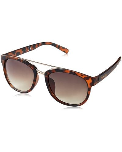 Tahari Womens Modern Round Uv Protective S Aviator Sunglasses Elegant Gifts For 53 Mm - Black