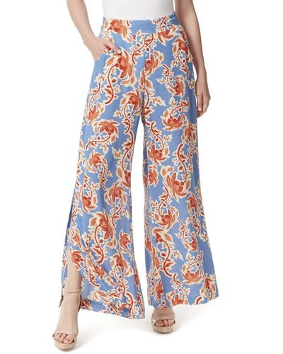 Jessica Simpson Solid Tie-Waist Cover-Up Beach Pants - Macy's