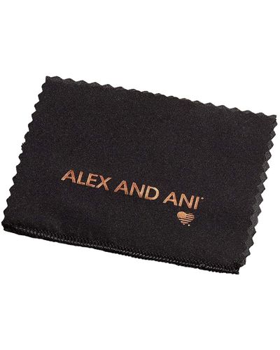 ALEX AND ANI Jewelry Polishing Cloth - Black