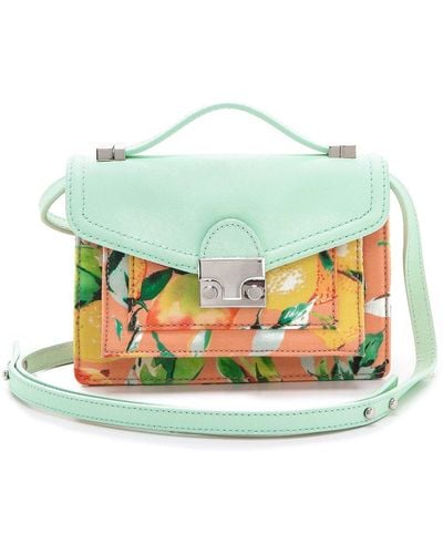 Loeffler Randall Accessories Minrider-cps Top Handle Bag,citrus Mix,one Size - Green