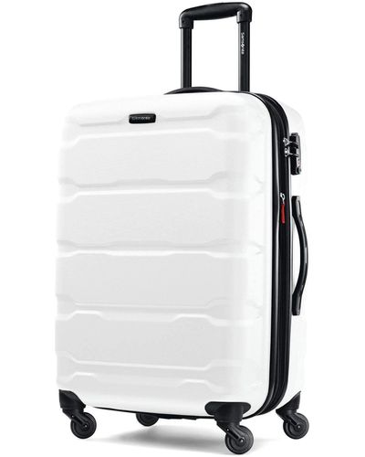 Samsonite Omni Pc Hardside Expandable Luggage With Spinner Wheels - White
