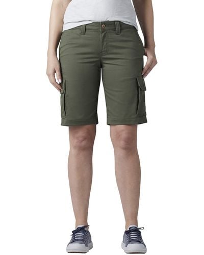 Dickies Stretch Cargo 11" Relaxed Short - Green