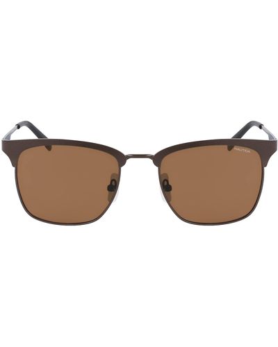 Nautica Mens N4653sp Sunglasses - Brown