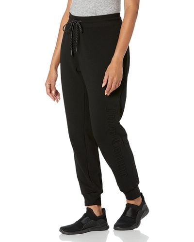 Juicy Couture Iconic Logo Jogger - Black