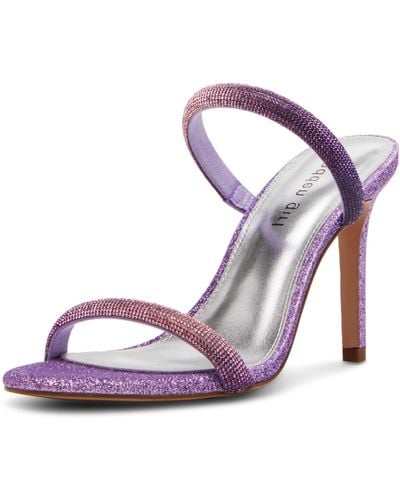Madden Girl Beauty-r Heeled Sandal - Purple