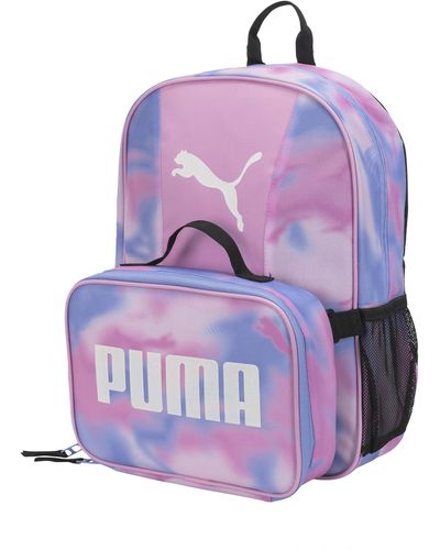 PUMA Evercat Backpack & Lunch Kit Combo - Purple