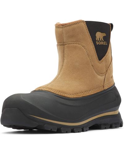 Sorel Buxton Pull On Waterproof Boots - Black