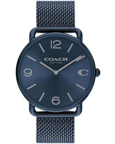 COACH Elliot Watch | Contemporary Elegance With Signature Detailing | Fashion Timepiece For Everyday Wear - Blue