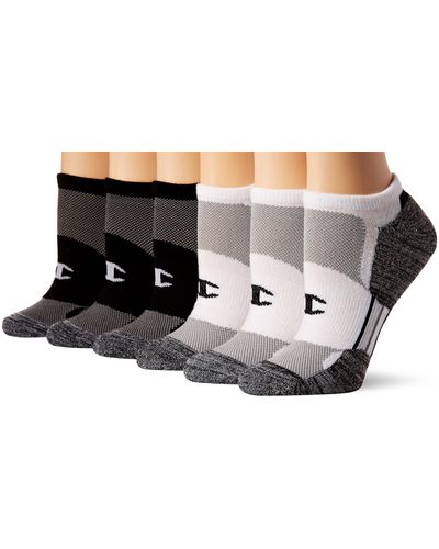 Men's Double Dry Performance Crew Socks, 6-Pairs