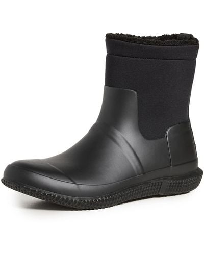 HUNTER In/out Insulated Rain Boot - Black