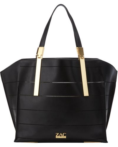 Zac Zac Posen Danes Shopper Shoulder Bag,black,one Size