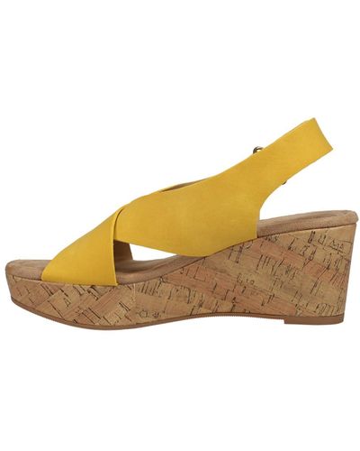 Chinese Laundry Cl By Womens Wedge Sandal - Yellow