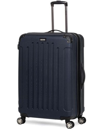 Kenneth Cole Renegade Luggage Expandable 8-wheel Spinner Lightweight Hardside Suitcase - Blue