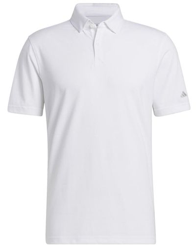 adidas Golf S Go-to Polo Shirt - White