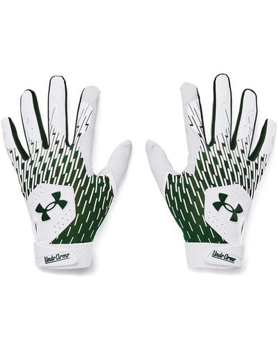 Under Armour Clean Up Baseball Gloves, - Green