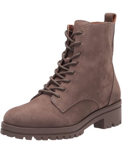 Lucky Brand Haddley Combat Boot - Brown