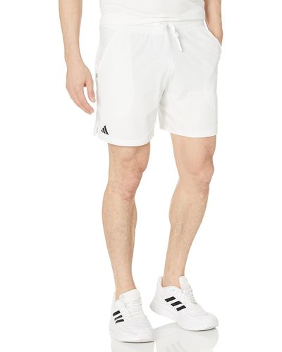 adidas Ergo 7 Tennis Shorts - White
