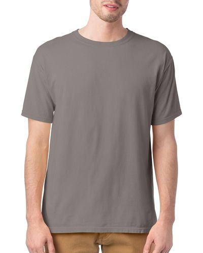 Hanes Originals Garment Dyed T-shirt - Gray