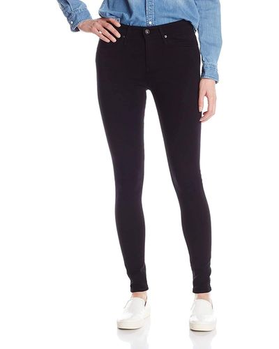 AG Jeans Farrah Skinny Jeans - Black