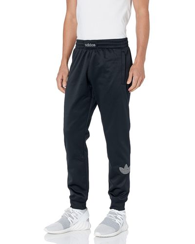 adidas Originals Sport Logo Sweatpants - Blue