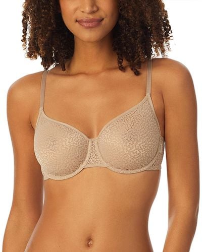 Modern lace and microfibre convertible bra, DKNY