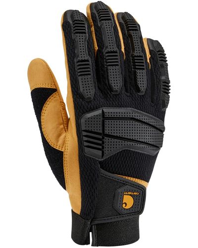 Carhartt High Dexterity Protective Knuckle Guard Glove - Black