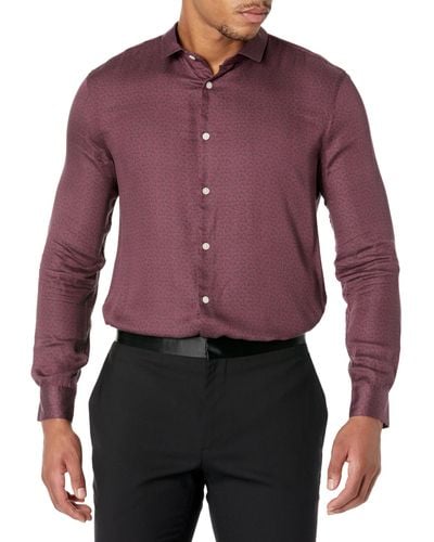 John Varvatos Ross Sport Shirt - Purple