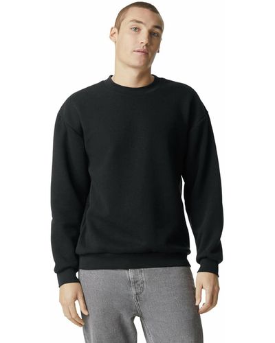 American Apparel Reflex Fleece Crewneck Sweatshirt - Black