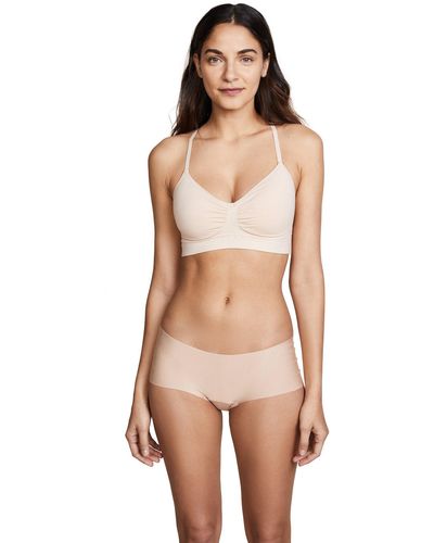 Yummie Womens Emmie Seamless Wirefree T-back Day Bra - Multicolor